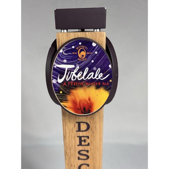 Deschutes Brewery Oregon 11” Wooden Beer Tap Handle Man Cave Bar - Picture 3 of 6